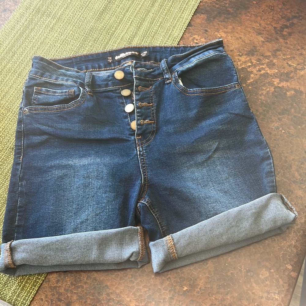 Worn once Bermuda style shorts.